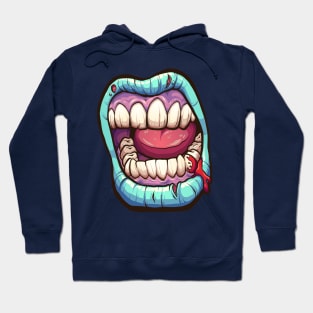 Zombie mouth Hoodie